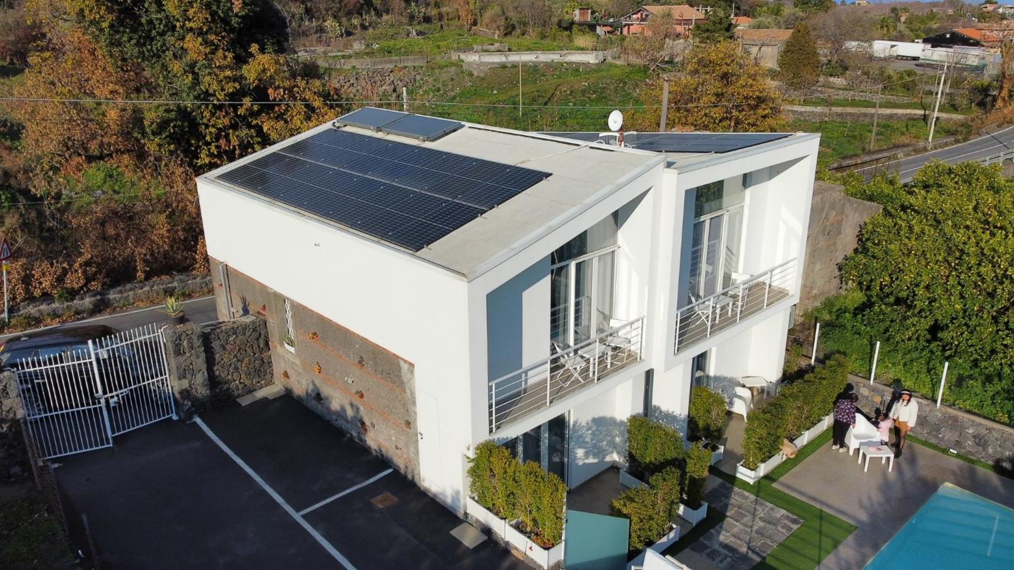 Ferienwohnung Casa A'Ispenza Santa Venerina Exterior foto
