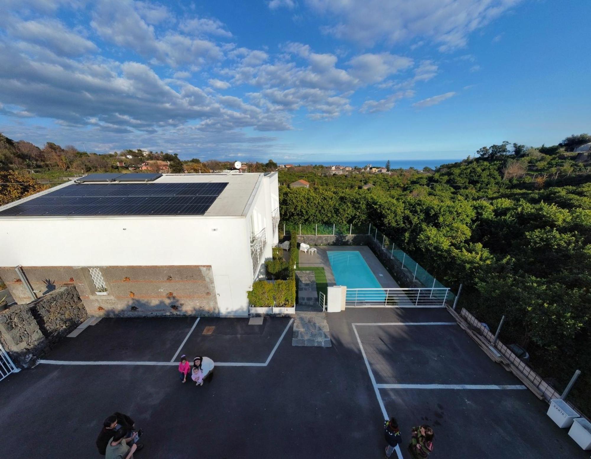 Ferienwohnung Casa A'Ispenza Santa Venerina Exterior foto