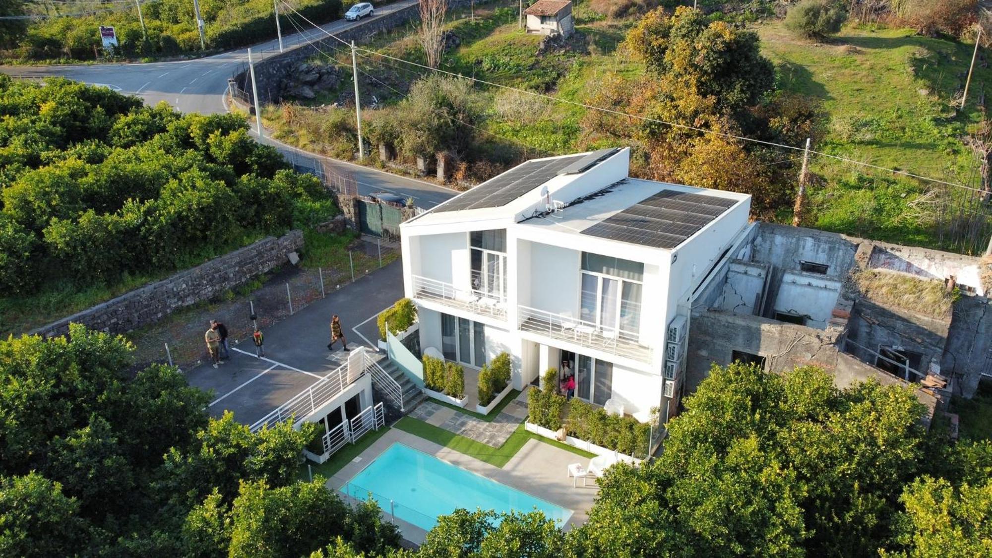 Ferienwohnung Casa A'Ispenza Santa Venerina Exterior foto